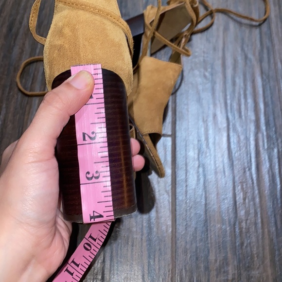 1 State cognac block heel peep toe heel - Picture 9 of 10